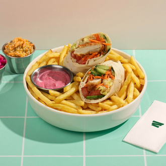 Çıtır Tavuklu Wrap görseli