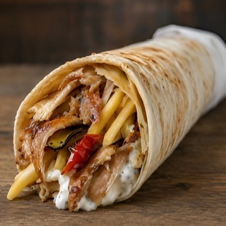 Sebzeli Tavuk Döner Dürüm görseli