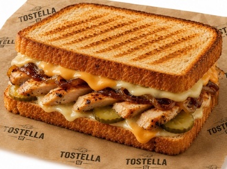 Tostella Cheddar Chicken Toast görseli