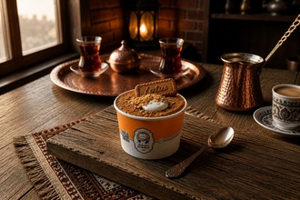 Lotuslu & Dondurmalı İrmik Helvası (200 Gr.) görseli