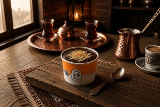 Çikolatalı & Dondurmalı İrmik Helvası (200 Gr.) görseli