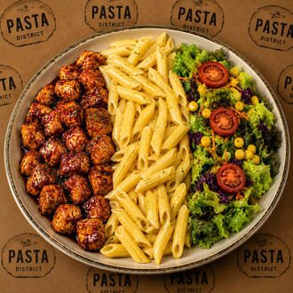 Barbekü Soslu Tavuk Salad görseli