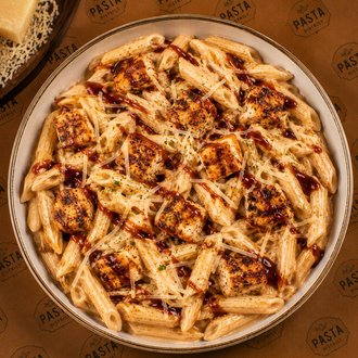 Barbekü Soslu Tavuklu Penne görseli