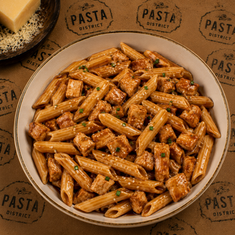 Teriyaki Soslu Tavuklu Penne görseli