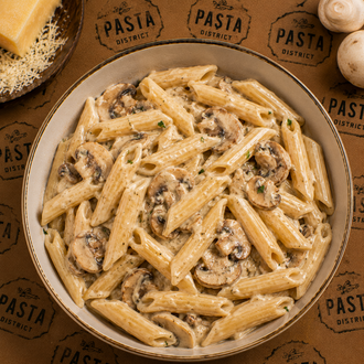 Kremalı Mantarlı Penne görseli