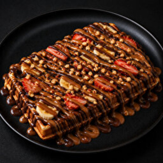 Milk Label Sütlü Çikolatalı Waffle görseli