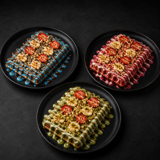 The Colors 3'Lü Waffle Menü görseli