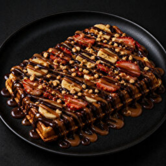 Black Cask Bitter Çikolatalı Waffle görseli
