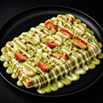 Pistachio Cask Fıstıklı Waffle görseli