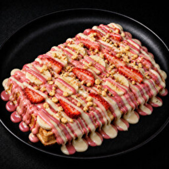 Pink Label Çilekli Waffle görseli