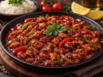 Double Mangal Soslu Tavuk görseli