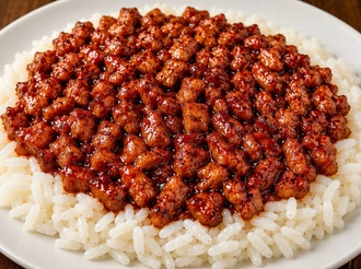 Mangal Soslu Tavuklu Pilav görseli