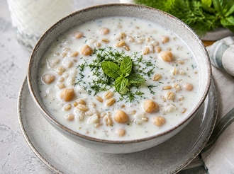 Ayran Aşı Çorbası görseli