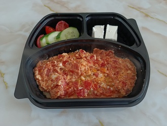 Sade Menemen + 250 Ml İçecek görseli