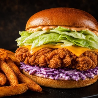 Purple G Burger görseli