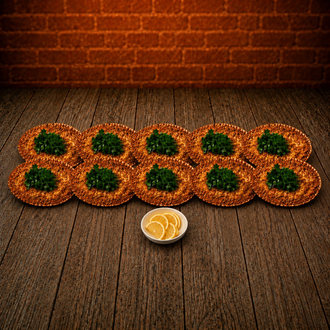 Cheddarlı Kaşarlı Lahmacun (10 Adet) görseli