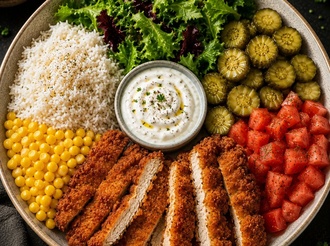 Tavuk Şnitzel Bowl görseli