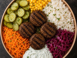 Izgara Köfteli Basmati Bowl görseli