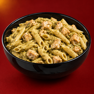 Pesto Soslu Makarna görseli