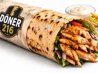 Tavuk Döner Dürüm (Medium) görseli