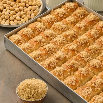 Fındıklı Soğuk Baklava ( (İçi Fındık Üstü Fındık) görseli