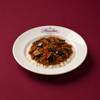 Patlıcan Musakka & Pirinç Pilavı görseli