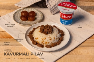 Kavurmalı Pilav & Tatlı Menü görseli