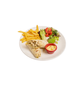 Pesto Soslu Wrap görseli