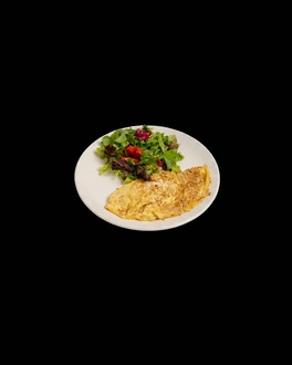 Yulaflı Omlet görseli