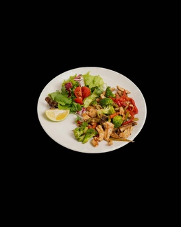 Health Chicken And Brokoli görseli