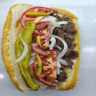 Ekmek Arası Et Kavurma (Yarım Ekmek) görseli