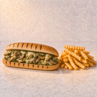 Pesto Tavuk Sandviç görseli
