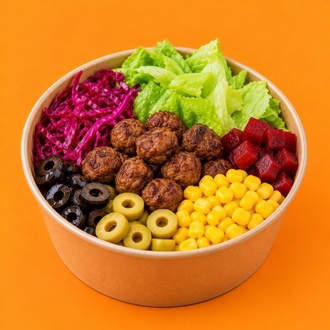 Misket Köfteli Salata (600 Gr) görseli