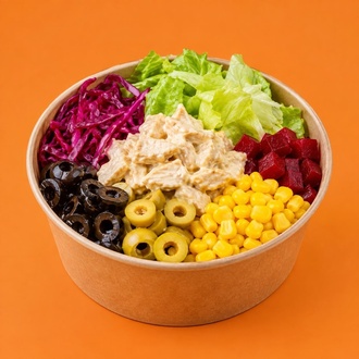 Kremalı Tavuklu Salata (650 Gr) görseli