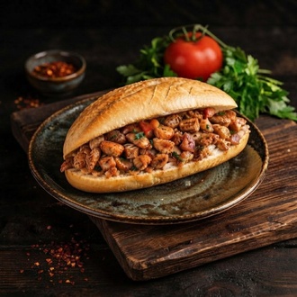 Ekmek Arası Tavuk Tantuni görseli