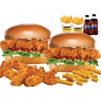 Gamer Double Box (2X Chicken Fillet + 2X 5 Li Tenders+ 2Xmozarella) görseli