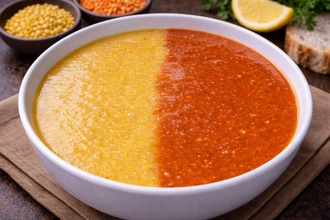 Sarı Kırmızı Çorba görseli
