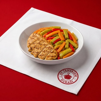 Izgara Tavuk & Sebze (250 Gr) görseli