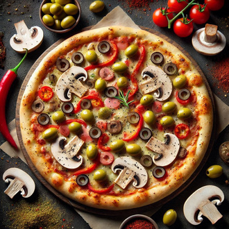 Orta Boy Platon Pizza görseli