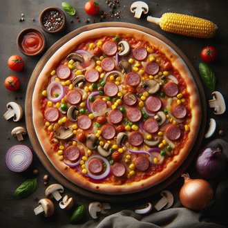 Orta Boy Pisagor Pizza görseli