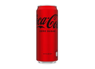 Coca Cola Kutu (Zero 330 Ml) görseli