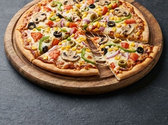 Vegetarian Pizza (Orta Boy) görseli