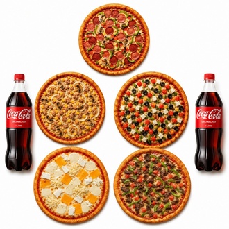 5'Li Pizza (Orta Boy) Menü görseli