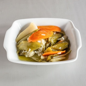 Zeytinyağlı Pırasa (200 G) görseli