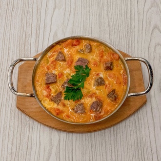Kavurmalı Menemen görseli