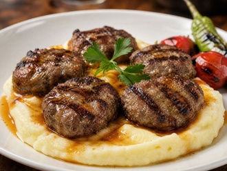 Patates Püresi & Izgara Köfte görseli