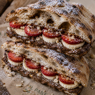 Calzone Nutella görseli