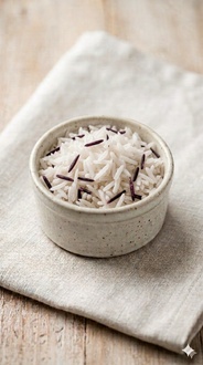 Basmati Ve Siyah Pirinç Pilavı görseli