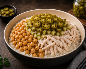 Big Bowl Tavuklu Nohutlu Pirinç Pilavı görseli