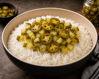 Big Bowl Sade Pirinç Pilavı görseli